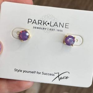 Mauve Opal Impression Earrings